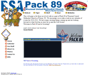 Tablet Screenshot of pack89.cocentral.com